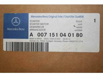 Motor de arranque MERCEDES-BENZ