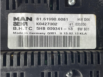 Sistema elétrico por Camião BEHR AIR CONDITIONING CONTROLLER - 81.61990.6081: foto 2