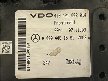 Centralina electrónica por Camião MERCEDES-BENZ ACTROS MP2 FRONTMODUL - A 000 446 15 61: foto 2