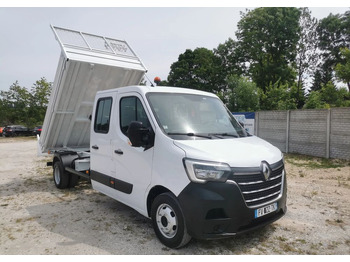 Carrinha basculante Renault Master 2.3dCi-130KM Brygadówka wywrotka 48.800km przebieg kiper doka Dubel klimatyzacja: foto 2