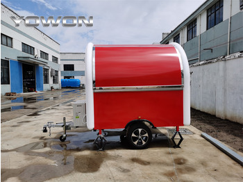 Roulote bar para transporte de alimentos novo YOWON Fully customized food vending cart mobile street fast food trailer: foto 2