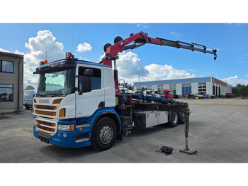 Camião com sistema de cabo SCANIA P 360