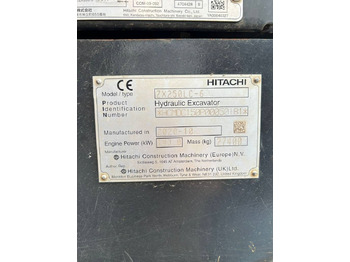 Escavadora de rastos Hitachi ZX 250 LC-6 (Under Preparation / GPS Prepared): foto 2