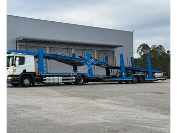 Camião transporte de veículos SCANIA P 450