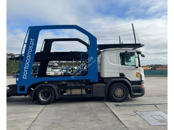 Camião transporte de veículos Scania P 450: foto 4