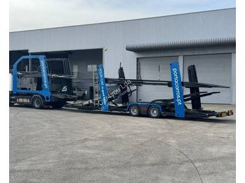 Camião transporte de veículos Scania P 450: foto 2