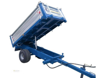 Reboque basculante agrícola novo Vemac Dreiseitenkipper 1500kg 1,5t Kipper Anhänger Kippanhänger Traktor: foto 2