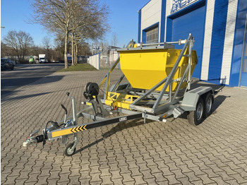 Reboque para bobinas Lorries Kabelanhänger mit Baucontainer 3000KG *INKL.19% MWST*SOFORT VERFÜGBAR!*: foto 5