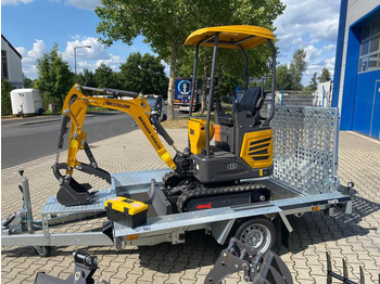Mini escavadeira Minibagger BK1250JSR + Tieflader + Zubehör *INKL.19% MWST*BERGER KRAUS*VERSTELLFAHRWERK* KUBOTA*SOFORT!*: foto 4