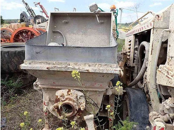 Bomba de betão estacionária