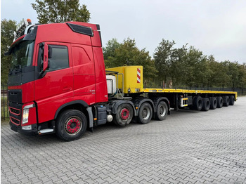 Semi-reboque plataforma/ Caixa aberta GOLDHOFER