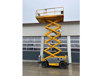 Plataforma de Tijera/ Plataforma de tesoura Haulotte Compact 12DX 12m Diesel Scherenarbeitsbühne 4x4: foto 2