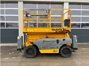 Plataforma de Tijera/ Plataforma de tesoura Haulotte Compact 12DX 12m Diesel Scherenarbeitsbühne 4x4: foto 5
