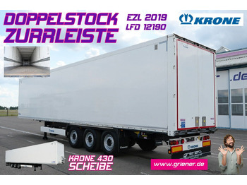 Semi-reboque furgão KRONE SD