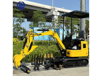 Mini escavadeira novo Rippa R319 1Ton|Kubota Engine|Euro 5|CE|Telescopic chassis|Lateral swing mini excavator: foto 2