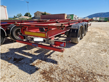 Semi-reboque transportador de contêineres/ Caixa móvel ASCA