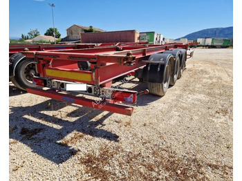 Semi-reboque transportador de contêineres/ Caixa móvel ASCA