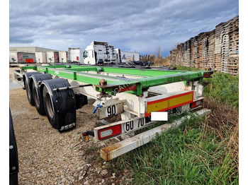 Semi-reboque transportador de contêineres/ Caixa móvel ASCA