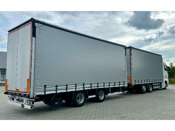 Camião de lona MAN TGX 26.460 / ZESTAW PRZEJAZDOWY / 38 PALET / AUTOMAT / SYPIALKA / PRZYCZEPA WIELTON / 2019 ROK / NISKI PRZEBIEG: foto 3