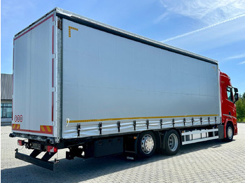 Camião de lona SCANIA R410 / FIRANKA / 21 EUROPALET / 8.5 M DŁUGOŚCI / 6x2 / PODWIESZA: foto 4