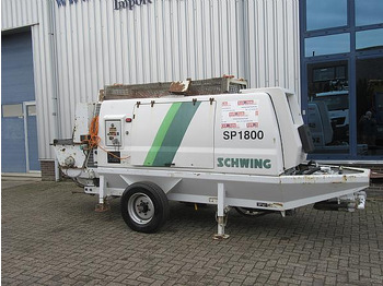 Bomba de betão estacionária