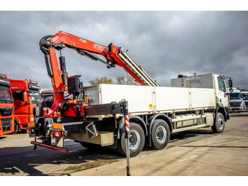 Camião de caixa aberta/ Plataforma, Camião grua DAF CF 450-6X4+FASSI18T/M(3EXT)-78500KM: foto 5