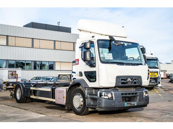 Camião transportador de contêineres/ Caixa móvel Renault D19 280 DXI+DHOLLANDIA: foto 2