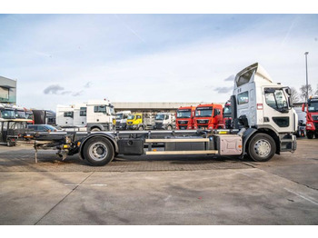 Camião transportador de contêineres/ Caixa móvel Renault D19 280 DXI+DHOLLANDIA: foto 3