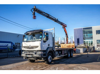 Camião de caixa aberta/ Plataforma RENAULT Kerax 380