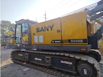 Guindaste sobre esteiras SANY