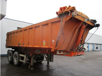 Semi-reboque basculante Kaiser 2 axle , steel tipper trailer , spring suspension , drum brakes: foto 4