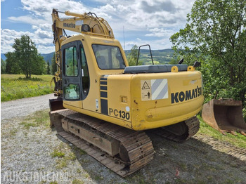 Escavadeira 1998 Komatsu PC130, beltegraver m. Engcon tiltrotator: foto 3