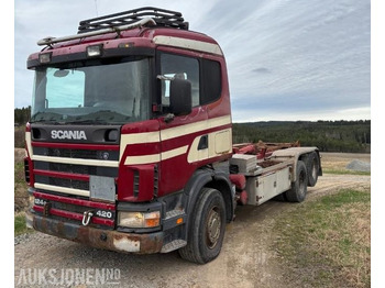 Camião polibenne SCANIA R124