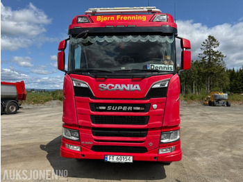 Camião basculante 2018 Scania R580 GODT UTSTYRT TIPPBIL MED 3 AKSLET HENGER: foto 3