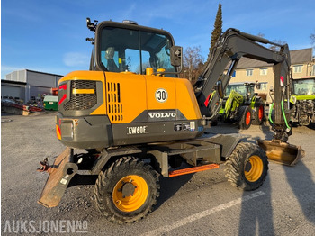 Escavadeira 2020 Volvo EW60E HJULGRAVER MED TOLTROTATOR OG 2 SKUFFER: foto 4