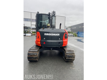 Escavadeira 2022 Eurocomach 85SB. Engcon tilt, sentralsmøring, to skuffer,: foto 2