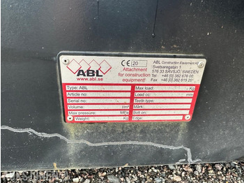 Equipamento de construção ABL Meget kraftig kranarm med CAT 972 / 982 Feste - Ubrukt og ny: foto 3