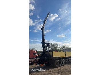 Camião de caixa aberta/ Plataforma, Camião grua Mercedes-Benz Actros MP1: foto 2
