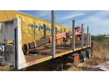 Semi-reboque transporte de madeira SCHWARZMÜLLER