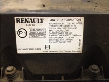 Motor por Camião Renault DXi13 460 EC06B Renault MAGNUM: foto 5