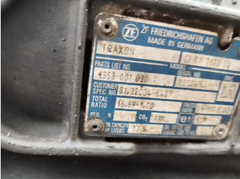 Caixa de velocidade MAN TGX