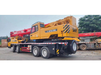 Grua móvel Sany Used Sany crane STC750 STC800 STC1000 75 tons 80 tons 100 tons f: foto 3