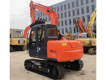 Escavadora de rastos High performance second hand Hitachi ZX70 Used Excavator For Sale used Hitachi ZX70 excavator stocking in shanghai yard: foto 4