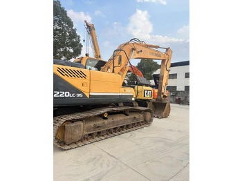 Escavadora de rastos Perfect working Used Hyundai 220LC-9S Crawler Excavator Used Hyundai 220LC-9S Excavator in stock: foto 2