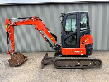 Mini escavadeira KUBOTA