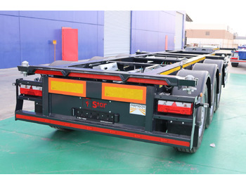 Semi-reboque transportador de contêineres/ Caixa móvel STAR YAGCILAR