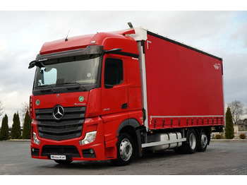Camião de lona MERCEDES-BENZ Actros 2545