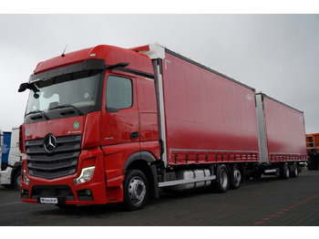 Camião de lona MERCEDES-BENZ Actros 2545