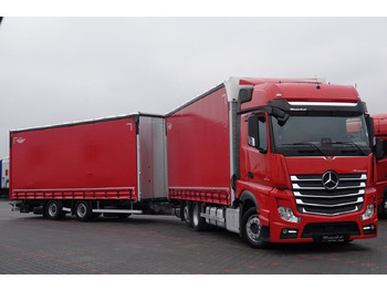 Leasing de  Mercedes-Benz ACTROS 2548 / ZESTAW TANDEM 120 M3 / PRZEJAZDOWY Mercedes-Benz ACTROS 2548 / ZESTAW TANDEM 120 M3 / PRZEJAZDOWY: foto 3