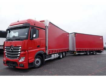 Leasing de  Mercedes-Benz ACTROS 2548 / ZESTAW TANDEM 120 M3 / PRZEJAZDOWY Mercedes-Benz ACTROS 2548 / ZESTAW TANDEM 120 M3 / PRZEJAZDOWY: foto 2